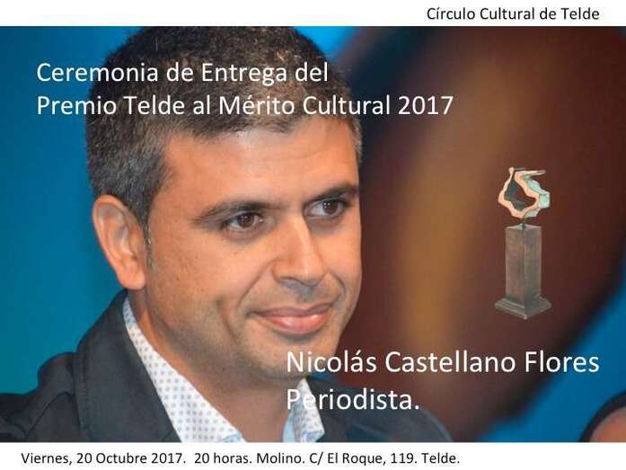 Cartel de la ceremonia (Foto TA)