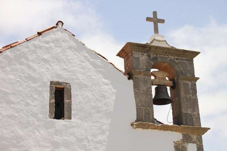 Campanario de la iglesia de San Francisco de Telde (Foto Jesús Ruiz Mesa)