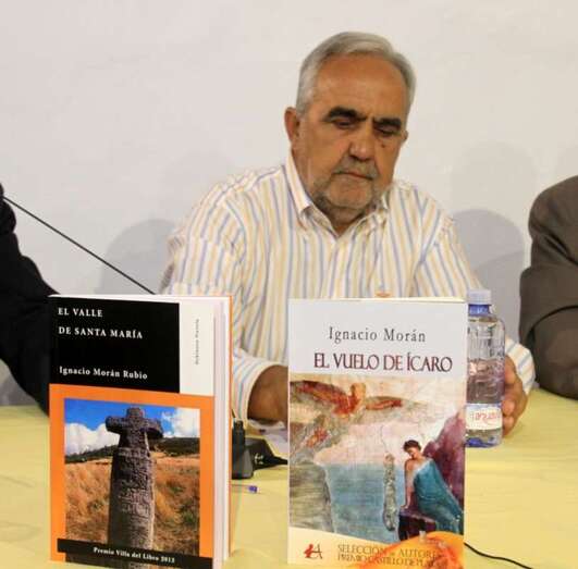 Ignacio Morán, anoche en el Círculo Cultural (Foto Jesús Ruiz Mesa)