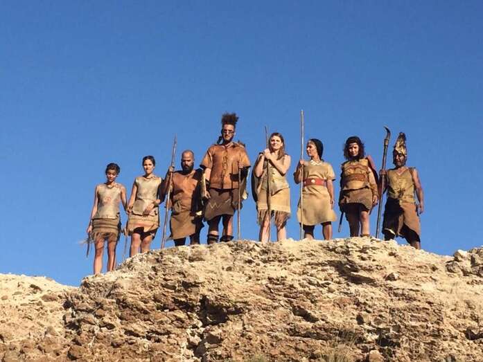 El teldense Abián de la Cruz (tercero por la izquierda) forma parte del elenco (Foto TA)