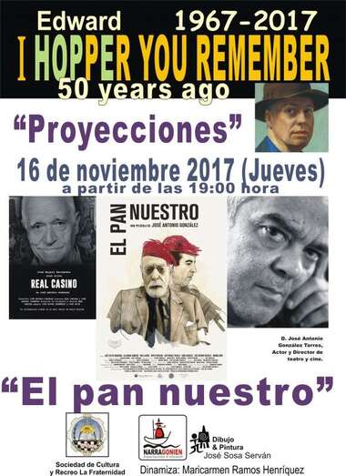 Cartel de la actividad (Foto TA)