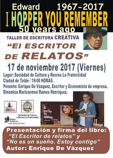 Cartel de la actividad (Foto TA)