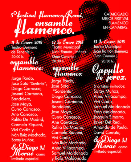 El Festival Romí llega a Telde con un gran cartel de artistas flamencos (Foto TA)