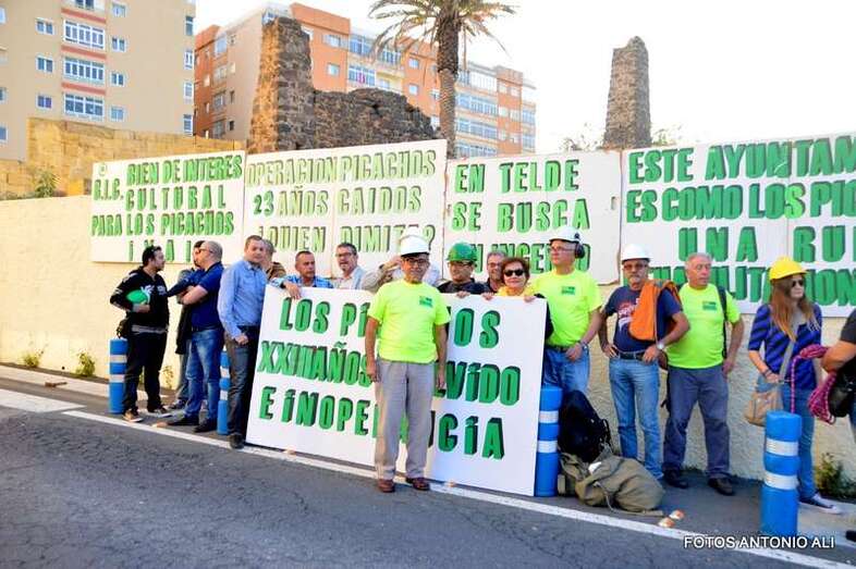 Imagen de la protesta del pasado año (Foto TA)
