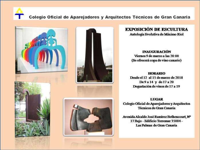 Cartel anunciador de la exposición (Foto TA)