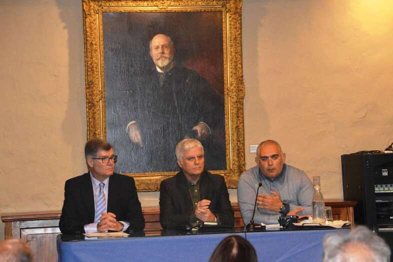 La charla tuvo lugar anoche en el museo teldense (Foto TA)
