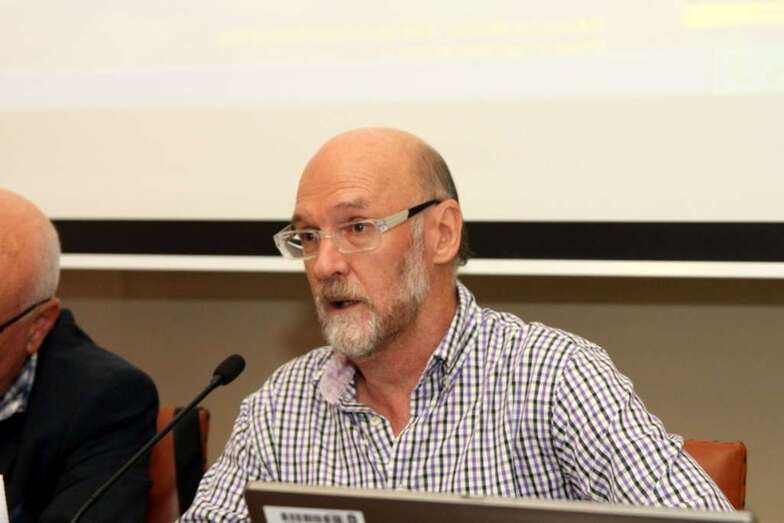 El historiador Jesús Emiliano Rodríguez Calleja (Foto Jesús Ruiz Mesa)