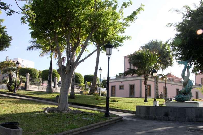 La Feria del Libro de Telde tendrá por marco el parque urbano de Arnao (Foto Jesús Ruiz)