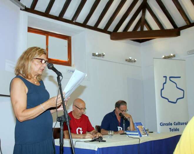 La presentación uvo lugar el pasado sábado 30 de junio en Telde (Foto Jesús Ruiz Mesa)