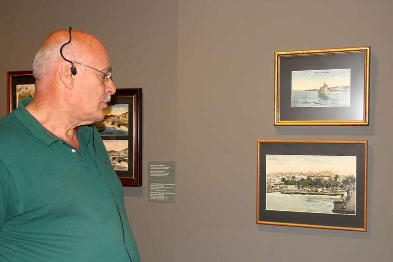 La exposición se exhibe en la Casa Colón de la capital grancanaria (Foto Jesús Ruiz Mesa)