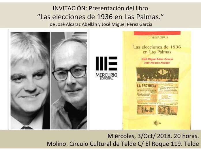 Cartel del acto (Foto TA)