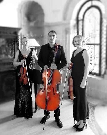 Integrantes del trío Particella (Foto TA)