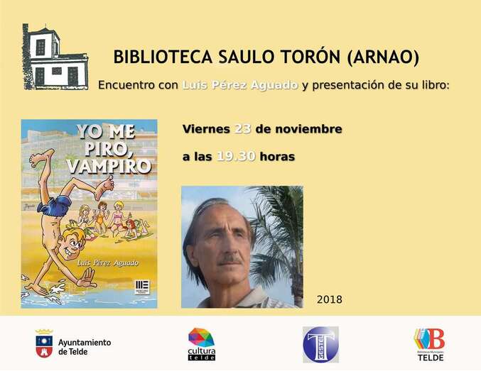 La presentación será este viernes (19.30 horas) en la biblioteca del parque Arnao (Foto TA)
