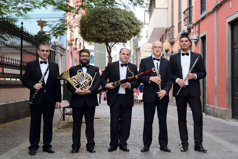 El Quinteto Aulos está formado por profesores del Conservatorio de Las Palmas de Gran Canaria (Foto TA)