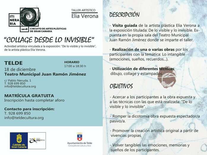 Cartel del evento (Foto TA)