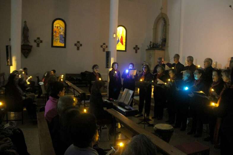 Imagen del concierto del pasado sábado en El Calero (Foto TA)
