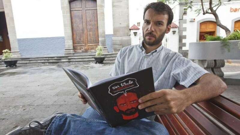 Rayco Pulido, en la plaza de Los Llanos de Telde (Foto C7)