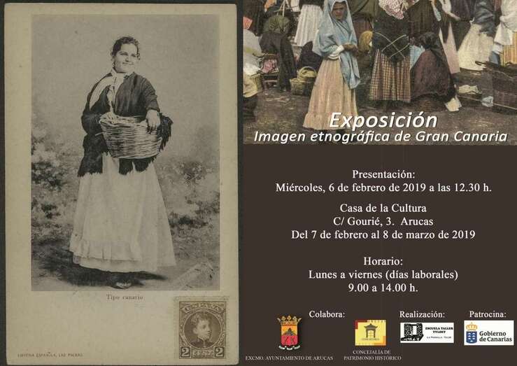 Se exhibe en la Casa de la Cultura de Arucas (Foto TA)