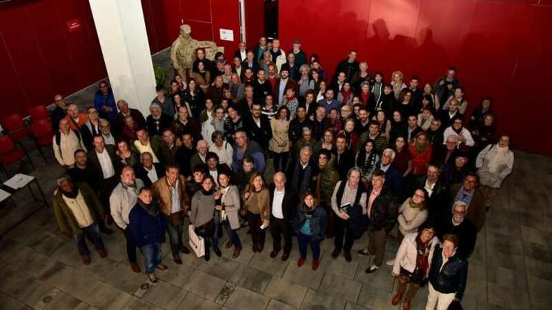 Momento del encuentro celebrado esta tarde en el periódico Canarias7 (Foto Arcadio Suárez/C7)