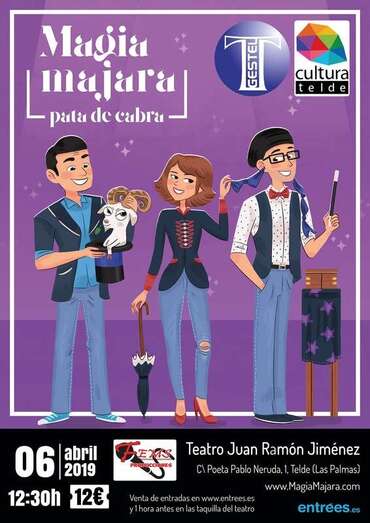 Cartel de la obra (Foto TA)