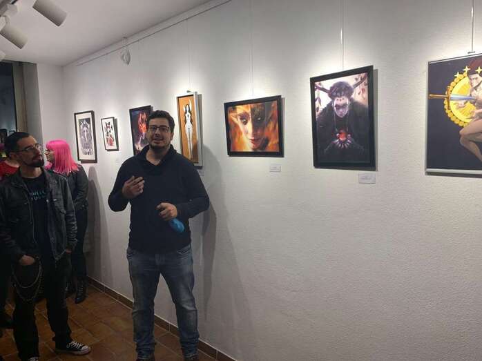 La exposición puede visitarse hasta el próximo 26 de abril (Foto TA)