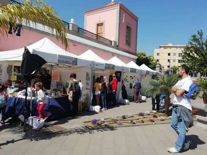 La Feria del Libro de Telde, este domingo (Foto TA)