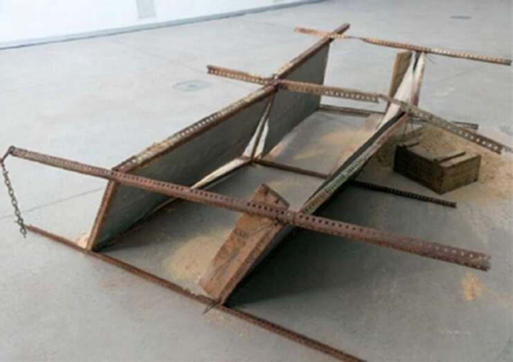 Una de las obras expuestas (Foto TA)