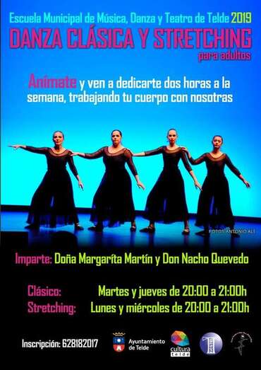 Cartel de la actividad (Foto TA)