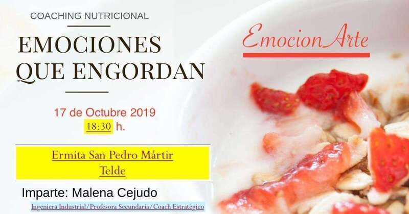 Cartel de la charla de esta tarde en San Juan (Foto TA)