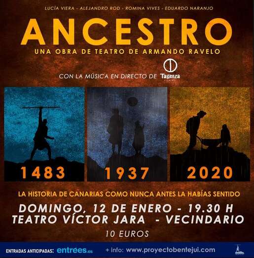 Cartel de la obra de teatro (Foto TA)