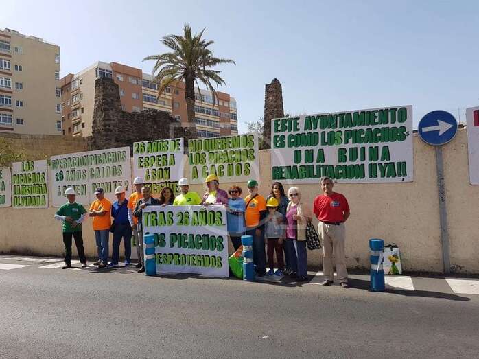 Imagen de la protesta de este sábado