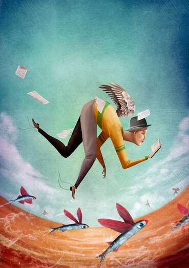 Cartel de la Semana del Libro en línea programada por Cultura (Foto TA)