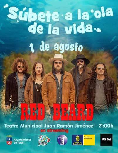 Cartel del concierto de esta noche en Telde/TA.