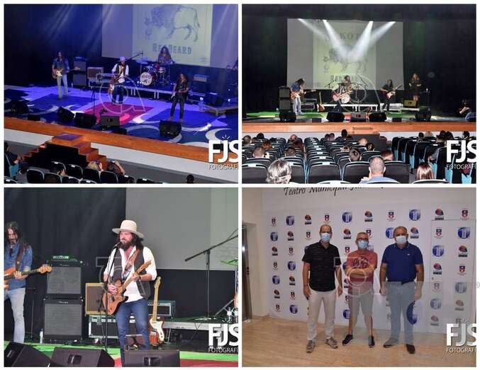 Momentos del concierto de anoche en Telde/Francisco Javier Santana.