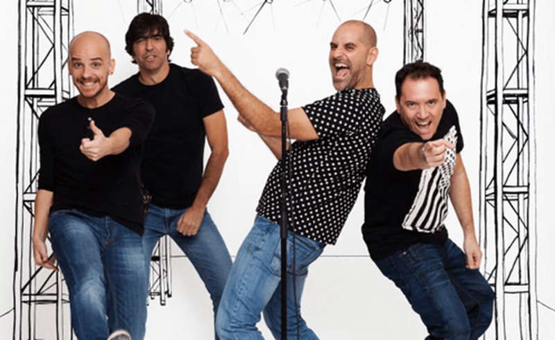 El grupo Los Salvapantallas/TA.