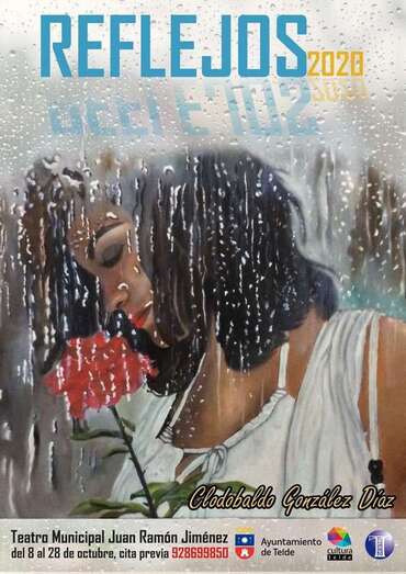 El artista grancanario Clodobaldo González exhibe en el Teatro de Telde (Foto TA)