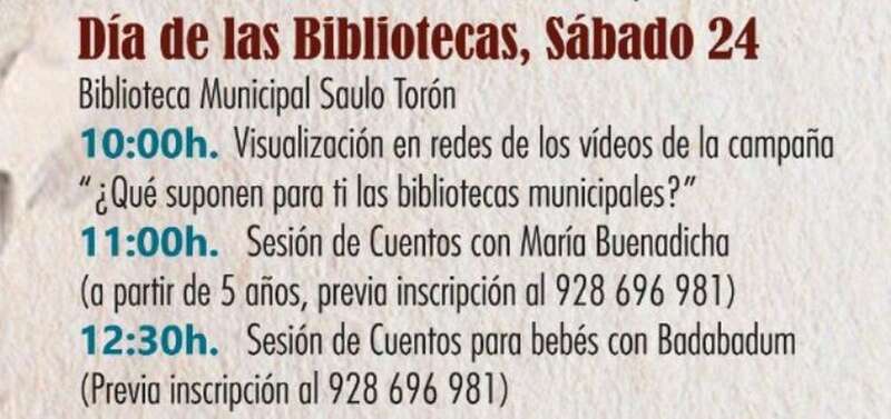 Actividades previstas para este sábado/TA.