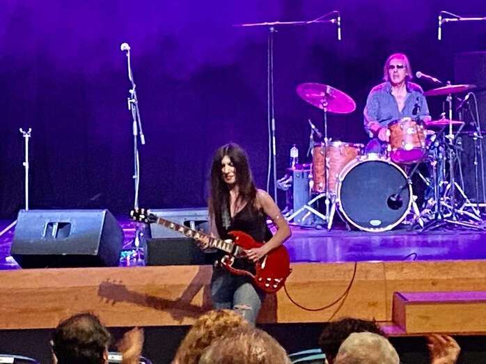 Momento del concierto de anoche en Telde/TA.