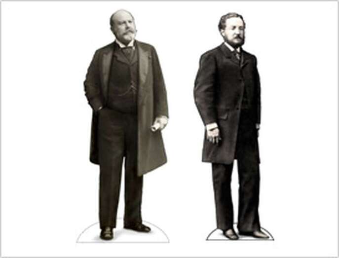 Los hermanos Juan y Fernando León y Castillo/TA.