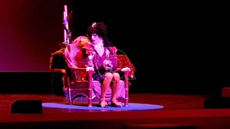 Momento de la representación de este domingo en Telde/TA.