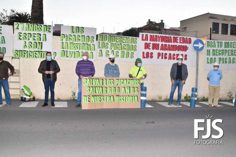 El alcalde de Telde junto a miembros de Turcón/TA.