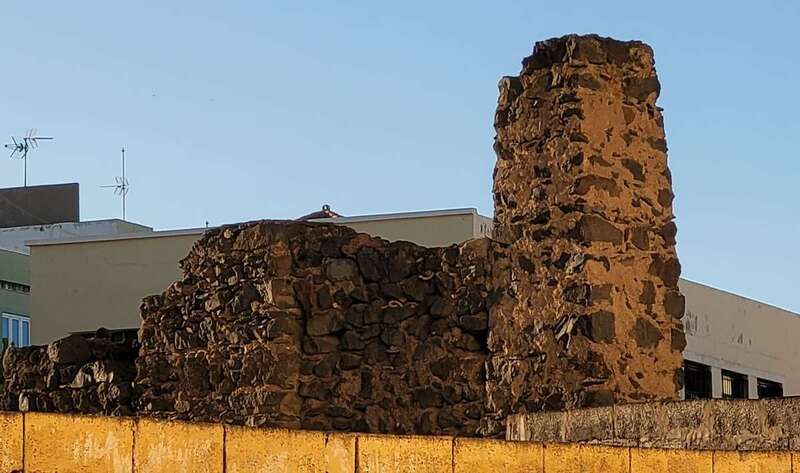 Restos del ingenio azucarero de Los Picachos de Telde/Jesús Ruiz Mesa.