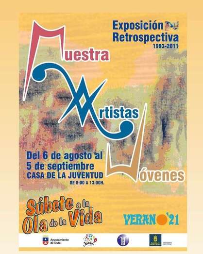 Cartel de la exposición retrospectiva/TA.