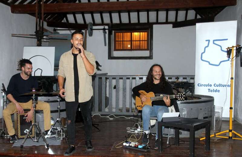 Momento del concierto de Elías Uche en el Círculo Cultural de Telde/Jesús Ruiz Mesa.