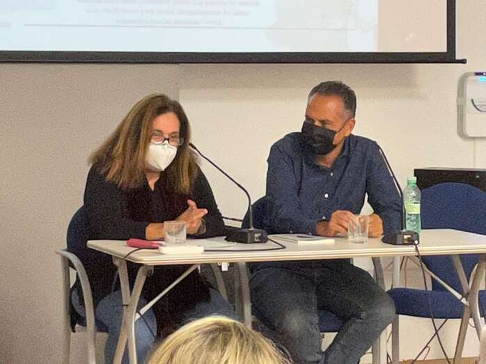 Momento de la presentación del libro/TA.