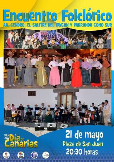 Cartel del evento de esta noche en San Juan/TA.