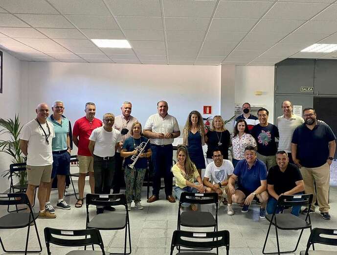 El homenaje a Pino Monzón tuvo lugar en la sede de la Banda Municipal de Música/TA.