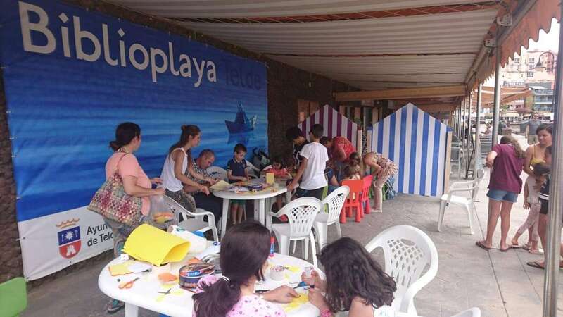 Imagen de archivo de la Biblioplaya de Melenara / TA