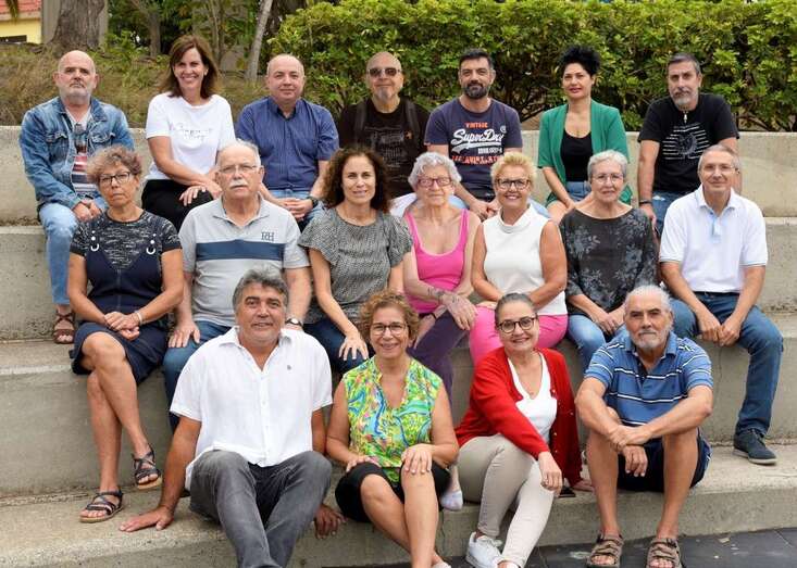 Componentes del grupo/TA.