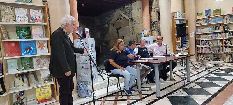 Momento del acto cultural celebrado este miércoles en Telde/TA.